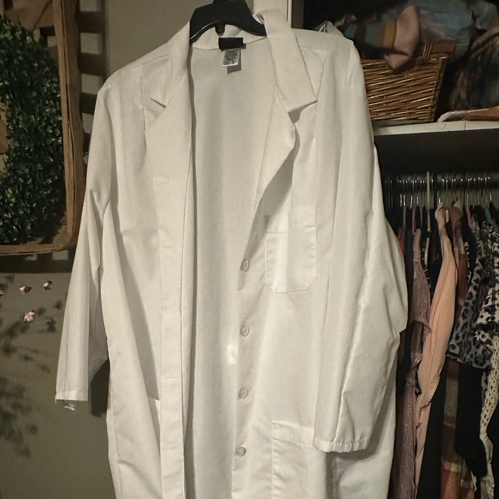 Red Kap White Lab Coat 4x